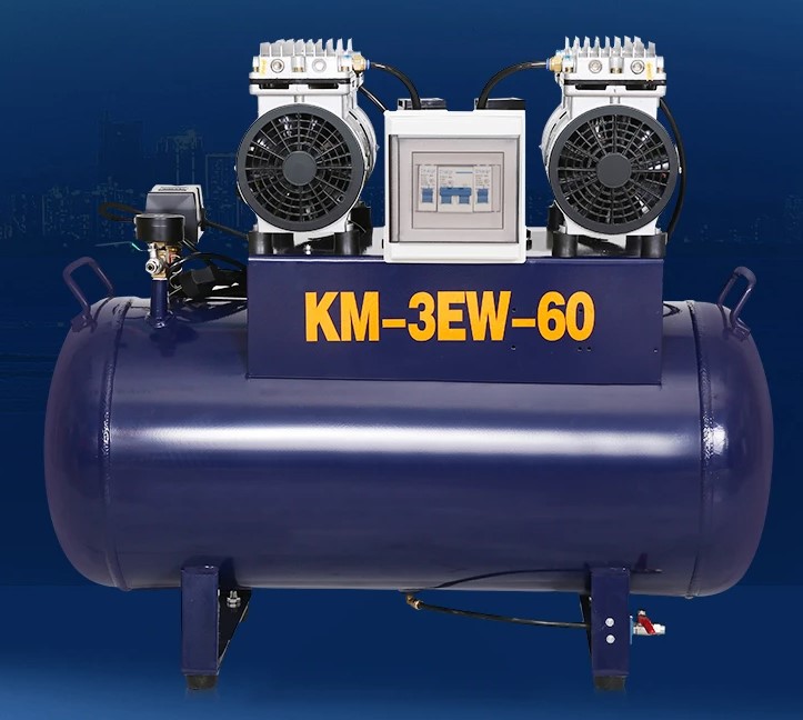 Dental Portable Turbine Unit With Air Compressor Inside